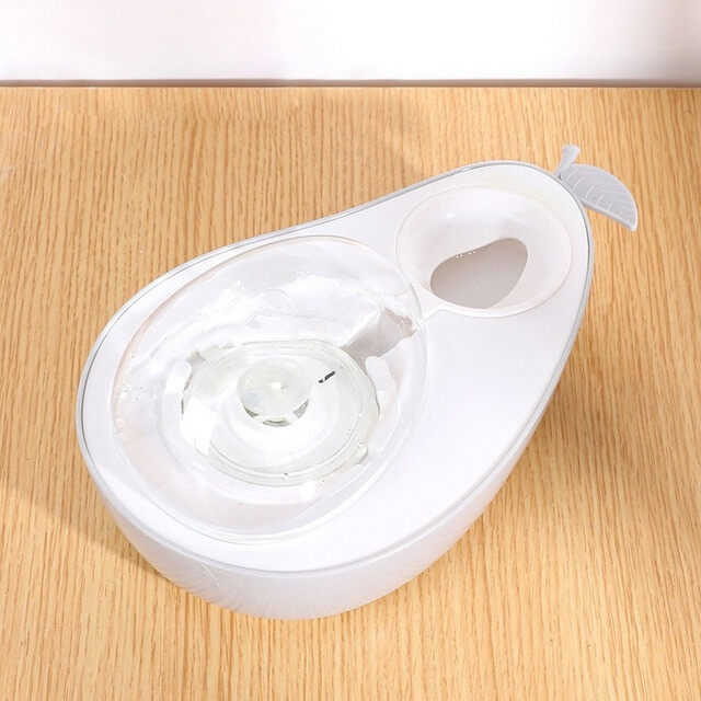 Cute Avocado-Shaped Pet Bowl