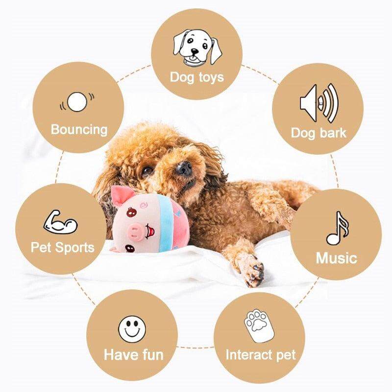 Electronic Bouncing Dog Toy Ball