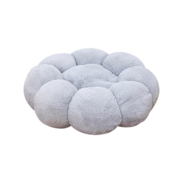 Super Soft Cat Bed Washable Flower Cushion
