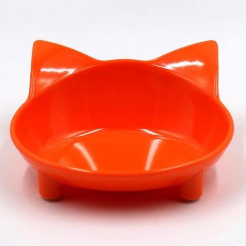 Cat Feeding Bowls Cat Ears Shape Cats Dishes Pet Supplies
