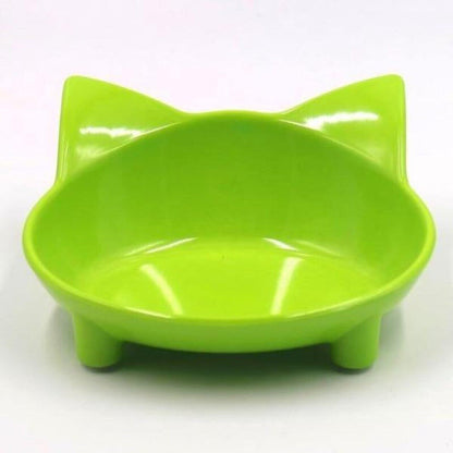 Cat Feeding Bowls Cat Ears Shape Cats Dishes Pet Supplies