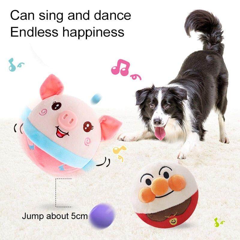 Electronic Bouncing Dog Toy Ball