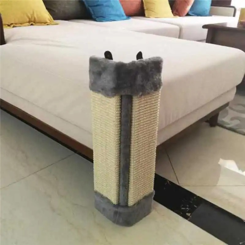 Cat Corner Scratching Post Couch Protectors Sisal Folding Cat Scratcher Sofa Protector