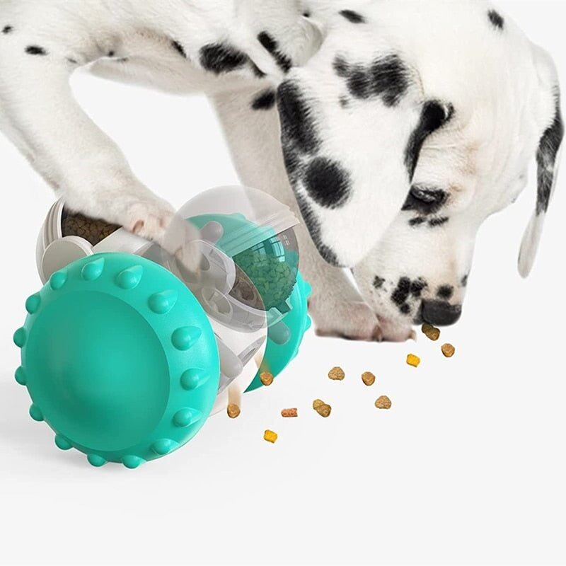 Interactive Dog Puzzle Toy Treat Dispenser Robot