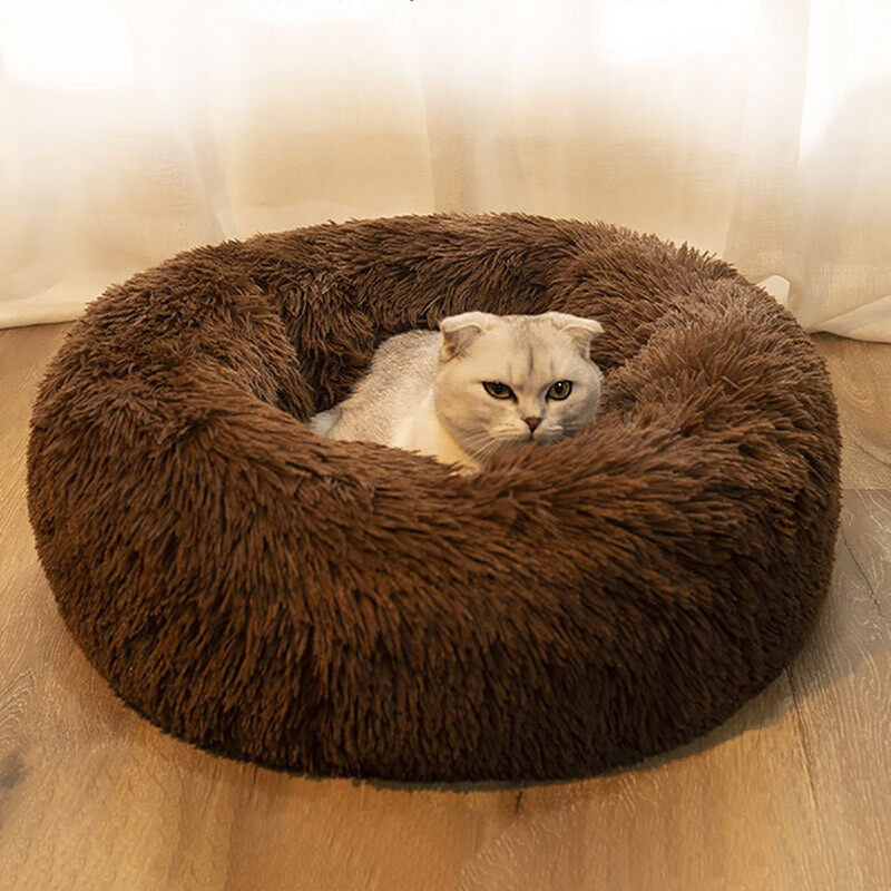 Calming Dount Anxiety Cat Bed & Cute Cat Bed