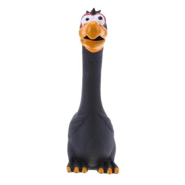 Screaming Chicken Squeeze Sound Dog Toy