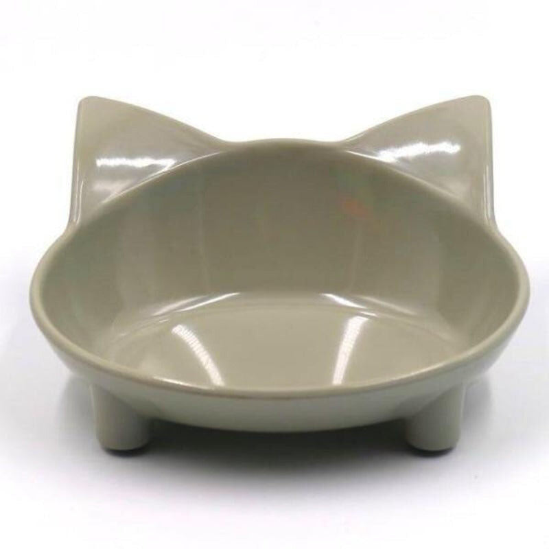 Cat Feeding Bowls Cat Ears Shape Cats Dishes Pet Supplies