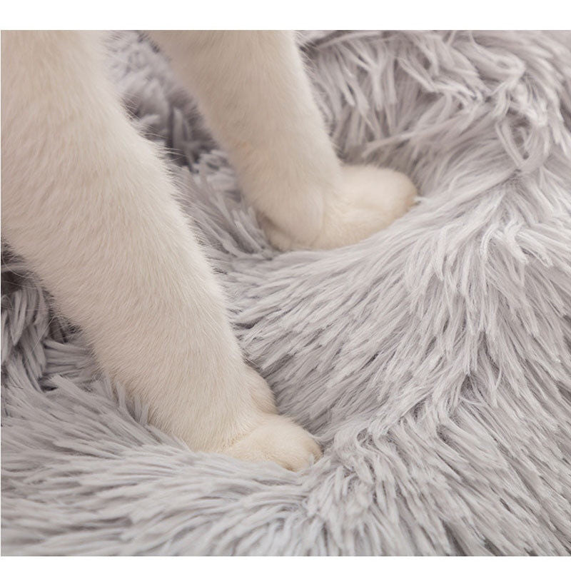 Calming Dount Anxiety Cat Bed & Cute Cat Bed