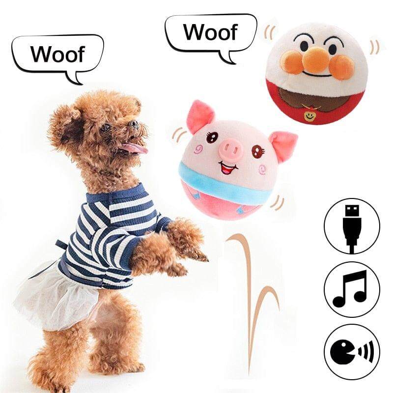 Electronic Bouncing Dog Toy Ball