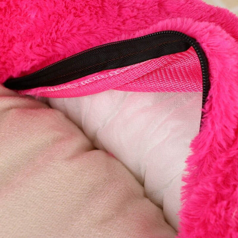 Large Cat Bed Paw Shaped Cozy Cat Sleeping Bed